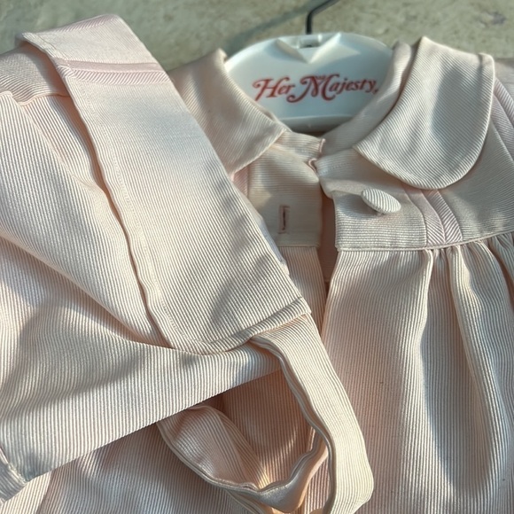 Vintage Her Majesty Child’s 3 Piece Dress Bonnet and Coat Size 1 - Picture 7 of 8